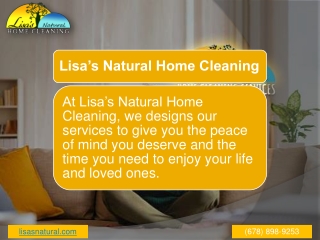 Lisa’s Natural Home Cleaning