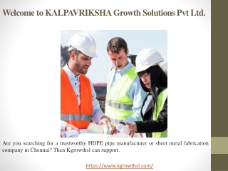 Welcome to KALPAVRIKSHA Growth Solutions Pvt Ltd.