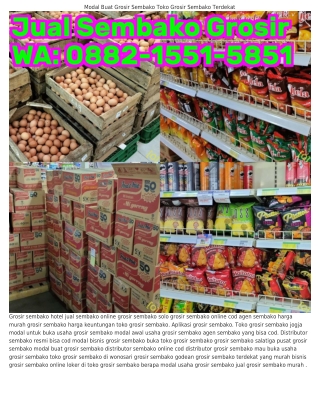 0882_I55I_585I (WA) Aplikasi Grosir Sembako Online Distributor Sembako Resmi