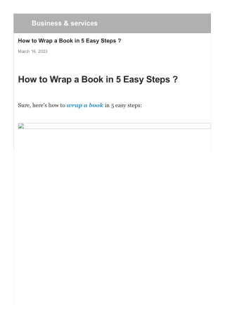 how-to-wrap-book-in-5-easy-steps