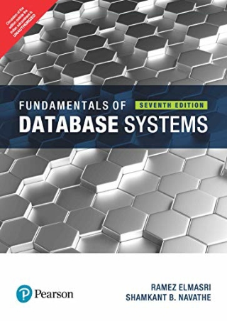 DOWNLOAD/PDF  Fundamentals Of Database System, 7Th Edn