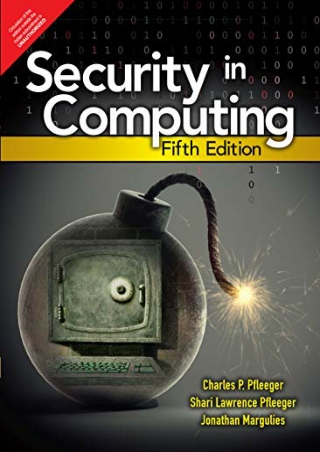 (PDF/DOWNLOAD) Security in Computing: 5th Edition