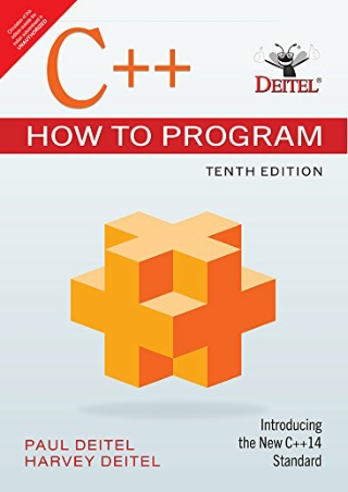 PDF/READ C   How to Program (10th Edition)