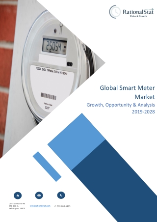 Global Smart Meter Market | RationalStat