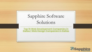 Top 10 Web Development Companies in Dallas  Web Design Companies in Dallas