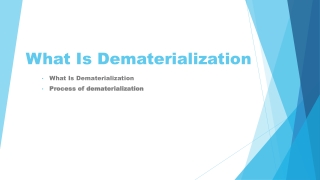 What Is Dematerialization | Motilal Oswal