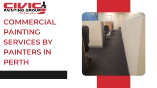 Commercial Painting Services by Painters in Perth