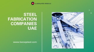 steel fabrication companies uae