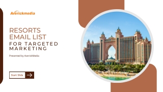 Buy Resorts Email List | Comprehensive Database | AverickMedia