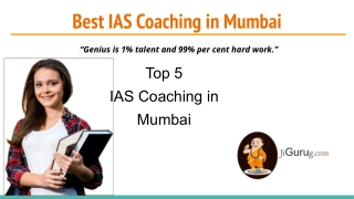 Best 5 IAS Institute in Mumbai