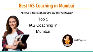 Top 5 IAS Institute In Mumbai