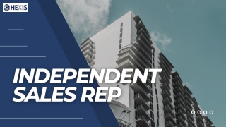 Tips For Selling Products Through An Independent Sales Rep