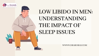 Low Libido in Men Understanding the Impact of Sleep Issues Presentation