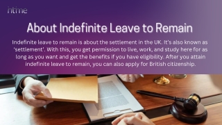 Apply for Indefinite Leave to Remain| Indefinite Leave to Remain Application