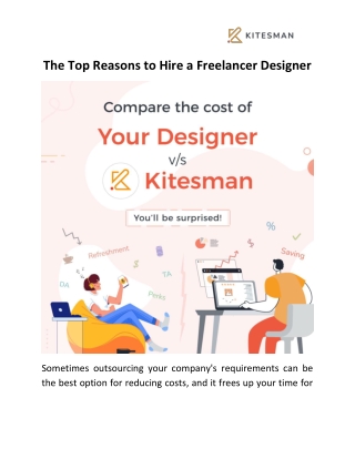 Best Freelance designer in Asia  - Remote designer in India - Kitesman