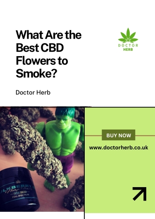 What Are the Best CBD Flowers to Smoke