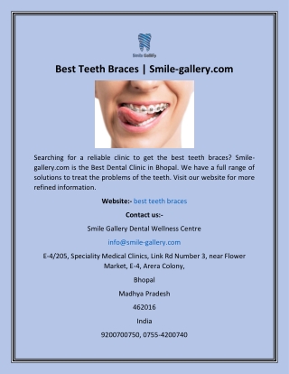 Best Teeth Braces  Smile-gallery