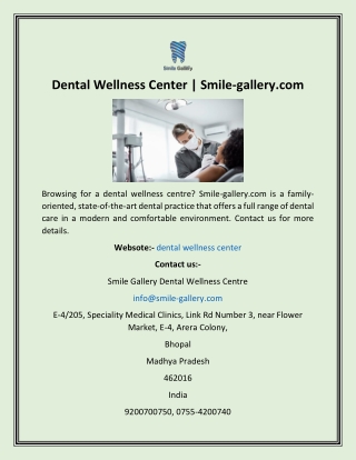 Dental Wellness Center  Smile-gallery