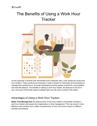 The Benefits of Using a Work Hour Tracker