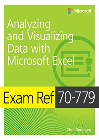 $PDF$/READ/DOWNLOAD Exam Ref 70-779 Analyzing and Visualizing Data with Microsof