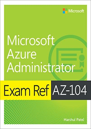 _PDF_ Microsoft Azure Administrator Exam Ref AZ-104