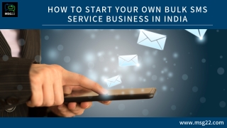 How To Start Your Own Bulk SMS Service Business In India