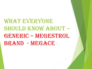 Megestrol: Understanding Its Uses in Cancer Treatment and Beyond