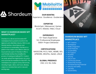 Shardeum Based NFT Marketplace Services