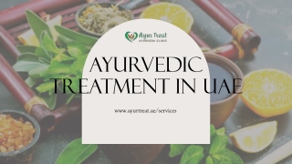 Ayurvedic Treatment in UAE