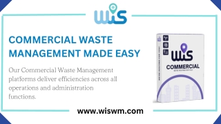 Streamline Your Commercial Waste Disposal with Innovative Software