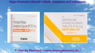 Major Depressive Disorder (MDD) Symptoms and Treatments
