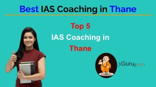 Best 5 IAS Institute in Thane