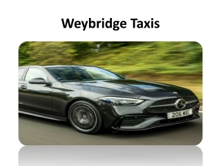 Weybridge Taxis
