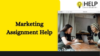 Score High in Marketing Assignments with 50% Off on Our Expert Help