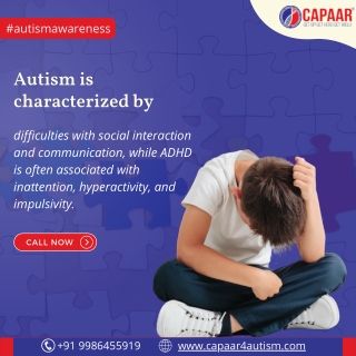 Difference Between ADHD and Autism Symptoms - CAPAAR