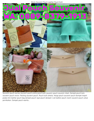 Ô88ᑫ·8౩ᜪᑫ·lᑫl౩ (WA) Dompet Kulit Pouch Pouch Souvenir 1 Lusin