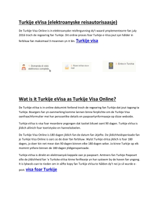 Offisjele Turkije Visa Ymmigraasje Head Office
