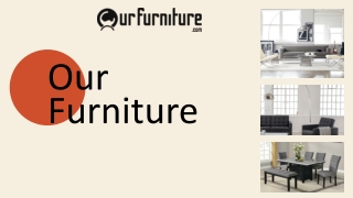 Style up your Spcaew with Mid-Century Modern Style Furniture Online from Our Furniture