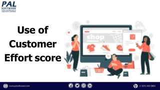 Use of Customer Effort score