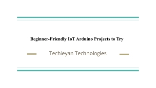 Beginner-Friendly IoT Arduino Projects to Try