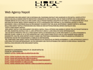 Web Agency Napoli