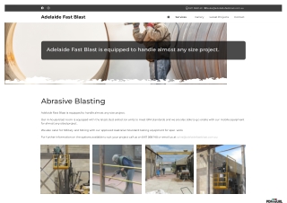 Find The Perfect Abrasive Blasting Provider In Adelaide Today