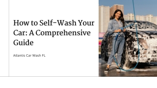 How to Self Wash Your Car Like a Pro: Advanced Techniques for a Flawless Finish