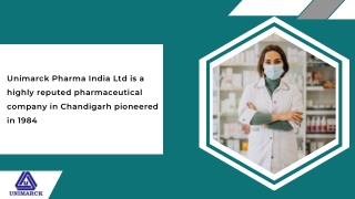 Third Party Contract Manufacturing Pharma Companies - Unimarck Pharma