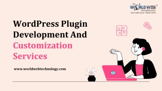 WordPress Plugin Development And Customization Services