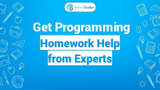 Get Programming Homework Help from Experts 