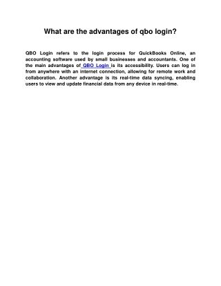 QBO-Login