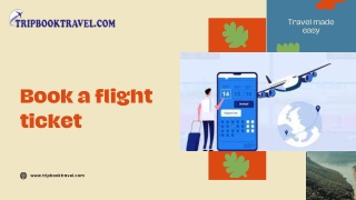 Book a flight ticket