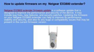 How to update firmware on my  Netgear EX3800 extender_ (1)