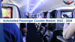 Automated Passenger Counter Market Size and forecast to 2028.